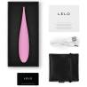Contenido de LELO DOT Travel rosa con cable y bolsa