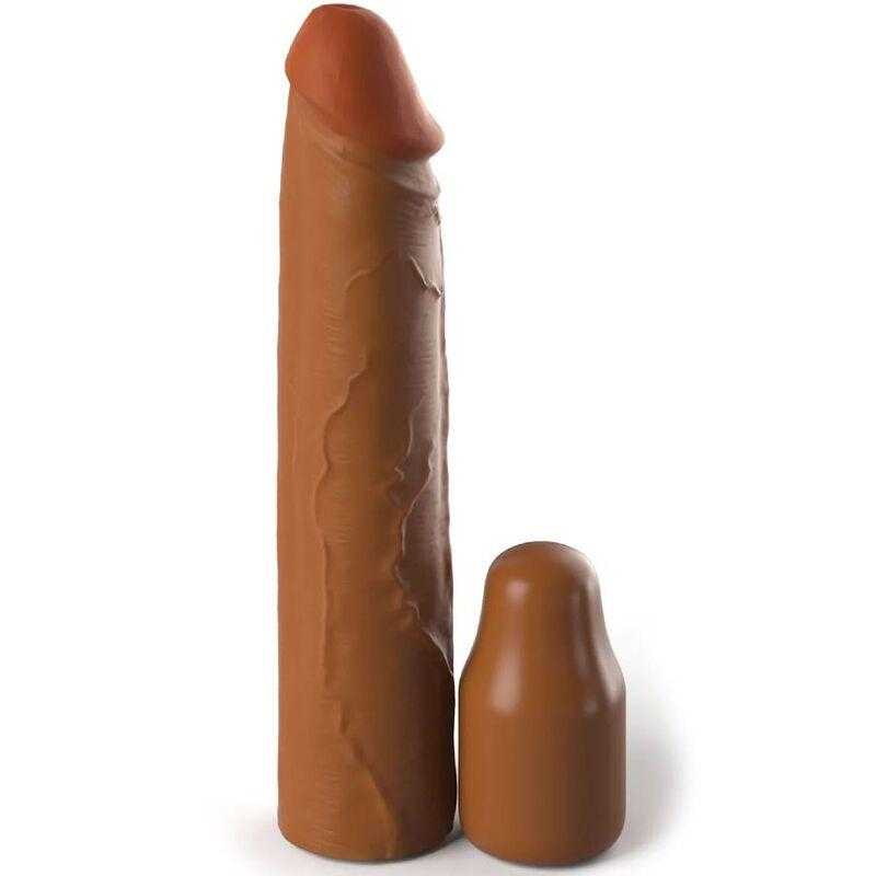 Pipedreams sleeve 20,32 cm + 5,00 cm inch plug caramel Pipedreams sleeve 20,32 cm + 5,00 cm inch plug caramel