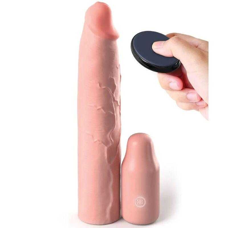 Pipedreams sleeve 22,86 cm + 7,62 cm plug remote skin Pipedreams sleeve 22,86 cm + 7,62 cm plug remote skin