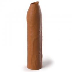 Pipedreams extension sleeve uncut 17,78 cm caramel