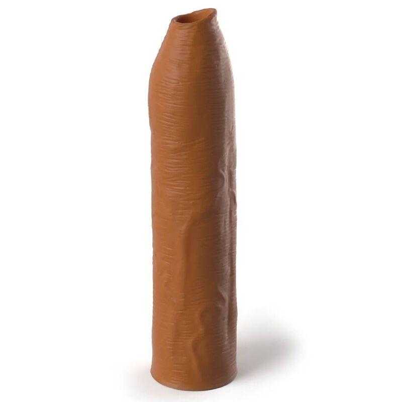 Pipedreams extension sleeve uncut 17,78 cm caramel Pipedreams extension sleeve uncut 17,78 cm caramel