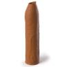 Pipedreams extension sleeve uncut 17,78 cm caramel - 1