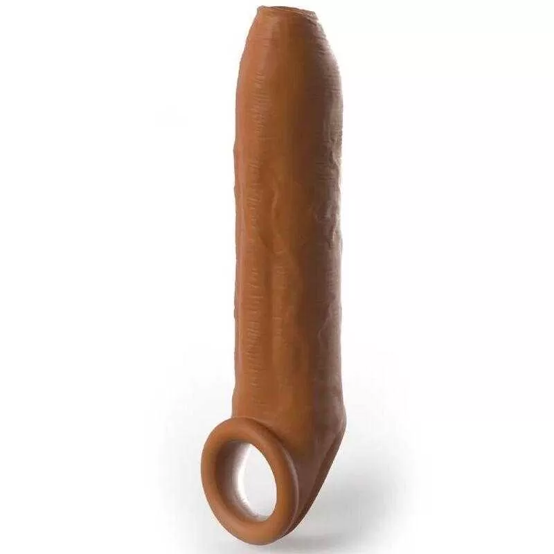 Pipedreams sleeve uncut 17,78 cm w strap caramel