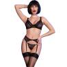 Chilirose - cr 4692 set cuatro piezas negro - 1