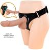 Pretty Love Harness Briefs Jerry puesto en un maniquí