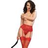 Chilirose - cr 4718 liguero & medias rojo - 3