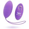 Womanvibe  alsan huevo control remoto negro silicona purple - 1