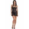Livco corsetti fashion - krolina lc 90734 chemise + tanga negro - 3