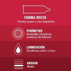 Durex saboreame 12 unidades