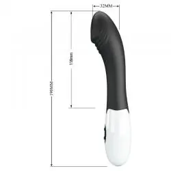 Pretty love - elemental vibrador punto g 30 modos negro