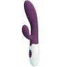 Pretty love - alvis vibrador rabbit & punto g morado - 1