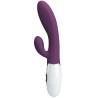 Pretty love - alvis vibrador rabbit & punto g morado - 3