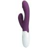 Pretty love - andre vibrador rabbit & estimulador punto g morado - 3