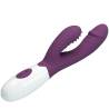 Pretty love - andre vibrador rabbit & estimulador punto g morado - 4