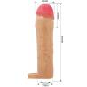 Pretty love - hani funda de pene extensora natural - 4