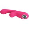 Pretty love - skylar vibrador estimulador rosa - 4