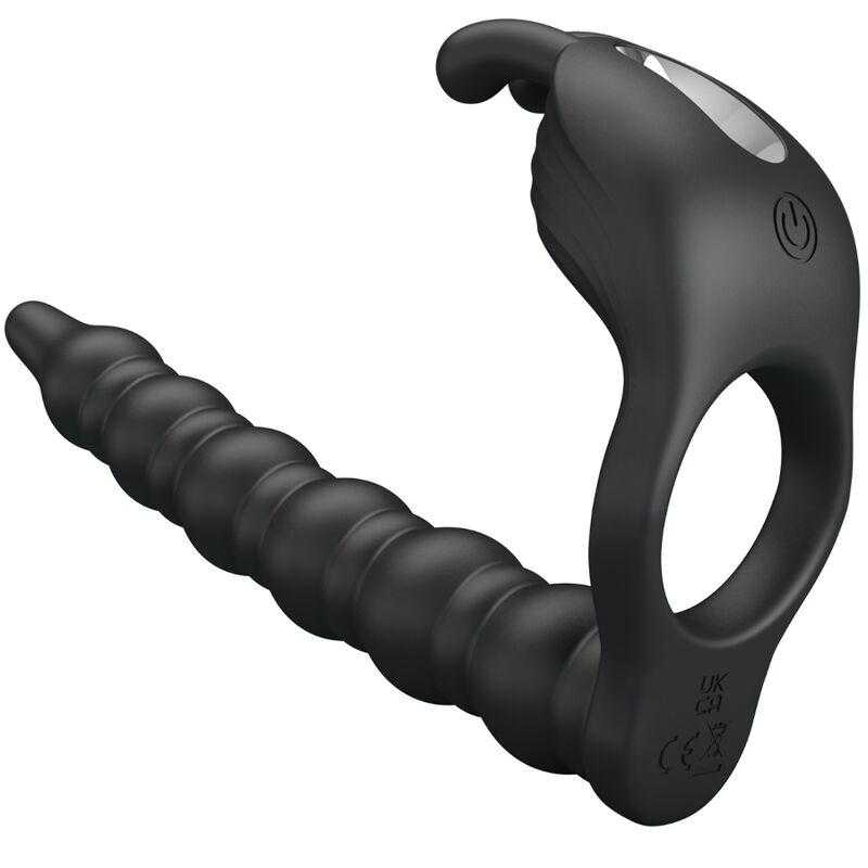 Pretty love - blackney anillo pene con plug vibrador negro Pretty love - blackney anillo pene con plug vibrador negro