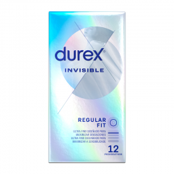 Durex invisible extra fino 12 uds