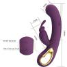 Pretty love - liam vibrador rabbit & estimulador punto g morado - 3