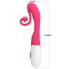 Medidas del vibrador Romance: 20 cm y 3,2 cm