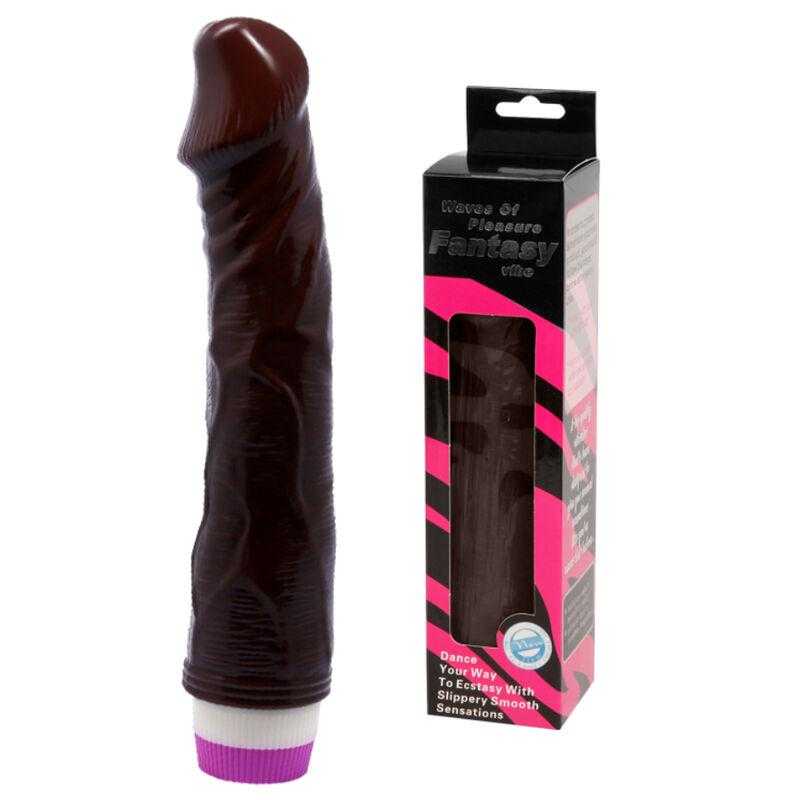 Waves of pleasure vibrador 23 cm marrón Waves of pleasure vibrador 23 cm marrón