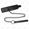 Kink - collar con correa 78 cm bondage de neopreno modelo 2 ajustable 37.5 x 49.5 cm - 1