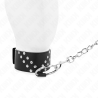 Kink - collar con correa 65 cm con remache en v ajustable 36-43 cm x 5 cm - 5