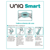 Uniq smart pre-erección preservativo sin latex  3uds - 3