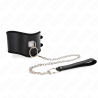 Kink - collar con correa 65 cm ancho negro ajustable 40-55 cm x 10 cm - 2