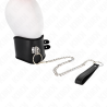 Kink - collar con correa 65 cm ancho negro ajustable 40-55 cm x 10 cm - 3