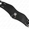 Kink - collar con correa 65 cm ancho negro ajustable 40-55 cm x 10 cm - 5