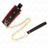 Kink - collar con correa de tejido liso ajustable 33-48 cm x 5.7 cm - 1