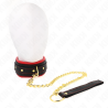 Kink - collar con correa de tejido liso ajustable 33-48 cm x 5.7 cm - 2