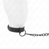 Kink - collar con correa 65 cm oscuro ajustable 37-54 cm x 3 cm - 3