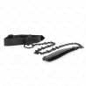 Kink - collar con correa 65 cm oscuro ajustable 37-54 cm x 3 cm - 4
