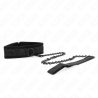 Kink - collar con correa 77 cm modelo basico modelo 5 ajustable 34-54 cm x 5 cm - 3