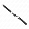 Kink - mordaza de bola 4 cm transpirable con doble remache modelo 1 negro 62 x 2.5 cm ajustable 42-58 cm - 3