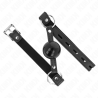 Kink - mordaza de bola 4 cm tpe con candado negro 60 x 2 cm - 2