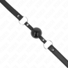 Kink - mordaza de bola 4 cm tpe con candado negro 60 x 2 cm - 4