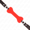 Kink - mordaza de hueso 12 cm rojo 63 x 2 cm - 4