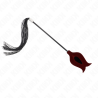 Kink - plumas de pollo para cosquillas con forma cuerno de criada negro 36 cm - 2