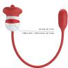 Estimulador Pretty Love Aliyah rojo con sus botones