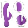 Calexotics - first time vibrador complaciente recargable morado - 7
