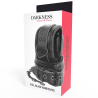 Darkness  esposas ajustables manos leather negro - 6