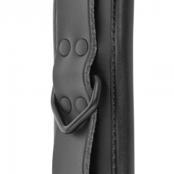 Darkness - esposas ajustables tobillos leather negro