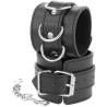 Darkness  esposas cuero tobillos ajustables negro - 3