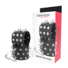 Darkness skulls and bones esposas con pinchos negro - 2