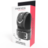 Darkness  esposas ajustables negro con doble cinta refuerzo - 6