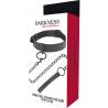 Darkness collar con cadena color negro - 5