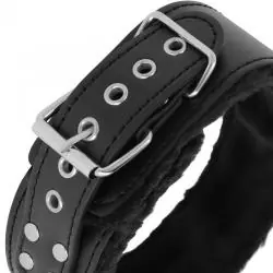 Darkness - collar forrado con cadena titanium Darkness - collar forrado con cadena titanium